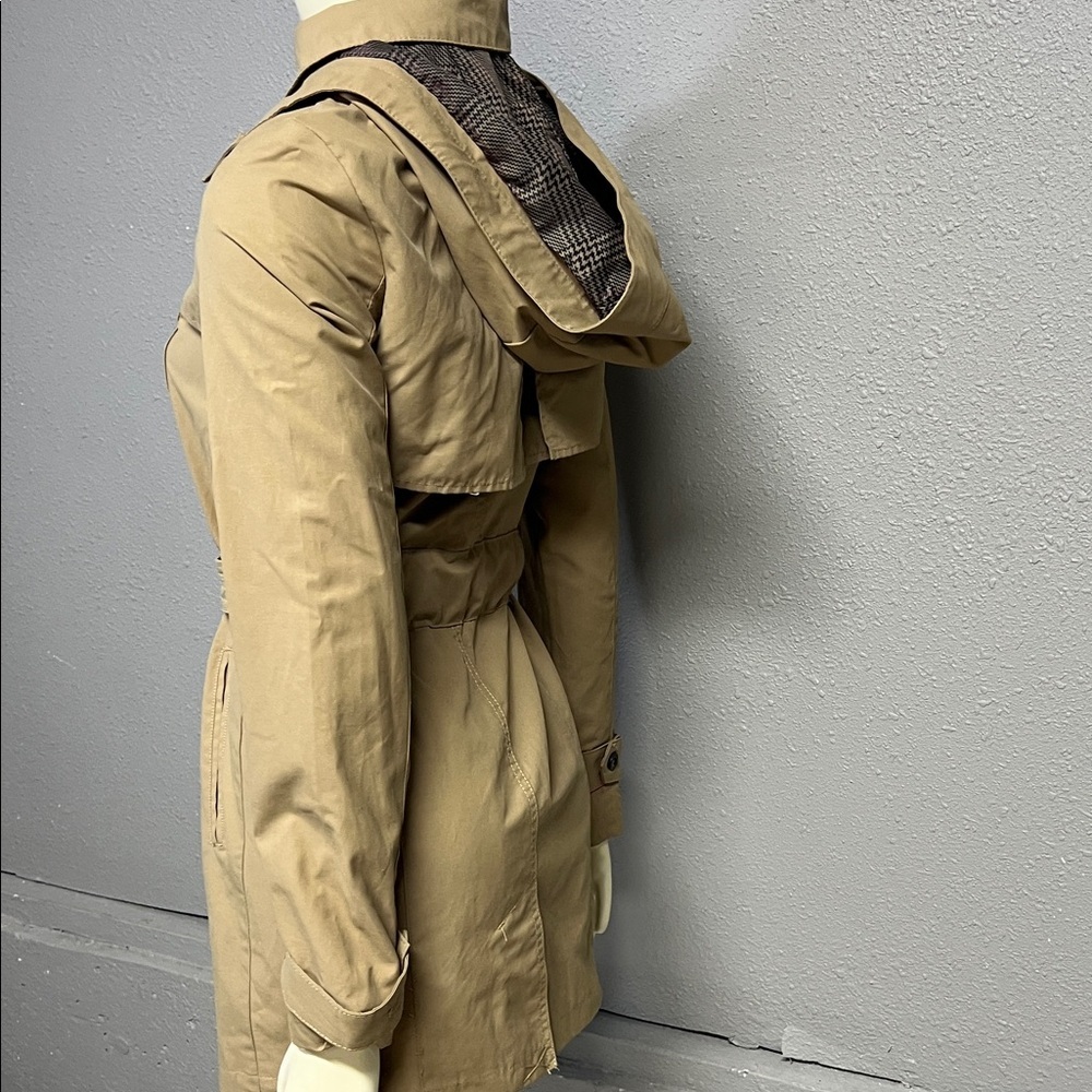 a new day Women's Beige Trench Coat with Belt - Picture 5 of 8